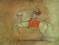 Equestrienne a cheval 1905 cubistes